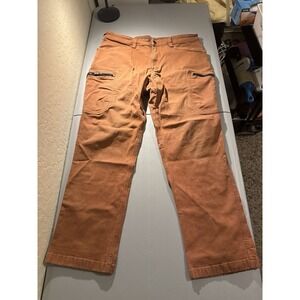 Duluth Trading Flex Fire Hose Boundary Cargo Workwear Pants 38x32 (36x30)